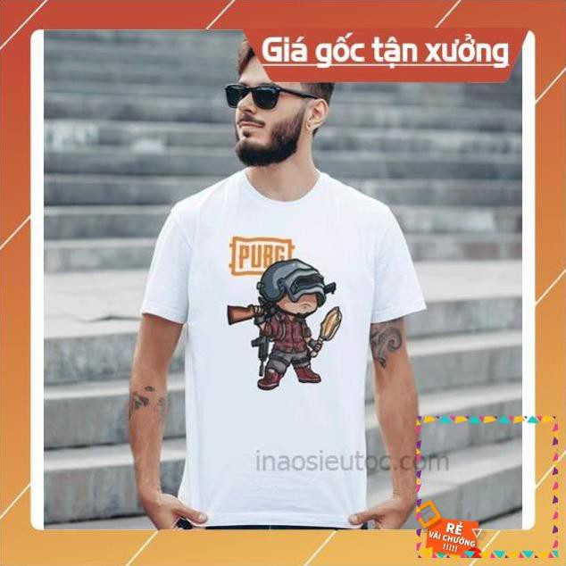 [SALE] [SALE GIÁ GỐC] [HoT ]Áo Pubg chibi đẹp siêu ngầu dành cho game thủ PUBG giá rẻ nhất