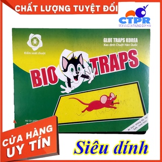 Bẫy keo dính chuột hàn quốc - combo 10 miếng