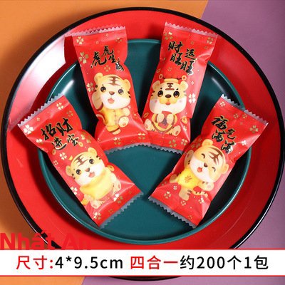 Túi kẹo nougat HỔ - 200 cái
