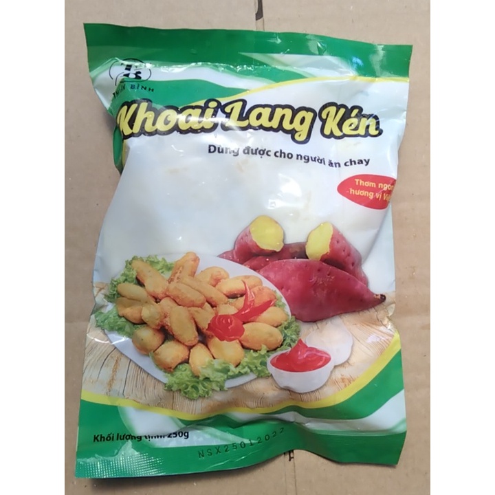 Khoai Lang Kén 1 kg ( 4 gói 250g) -Hỏa Tốc - Nguyên Liệu Ăn Vặt Ăn Chay - Kho Pha Chế Đà Nẵng