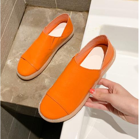 Giày Bệt Da Mềm Mũi Tròn Cục Xinh Mery Shoes - MBS553