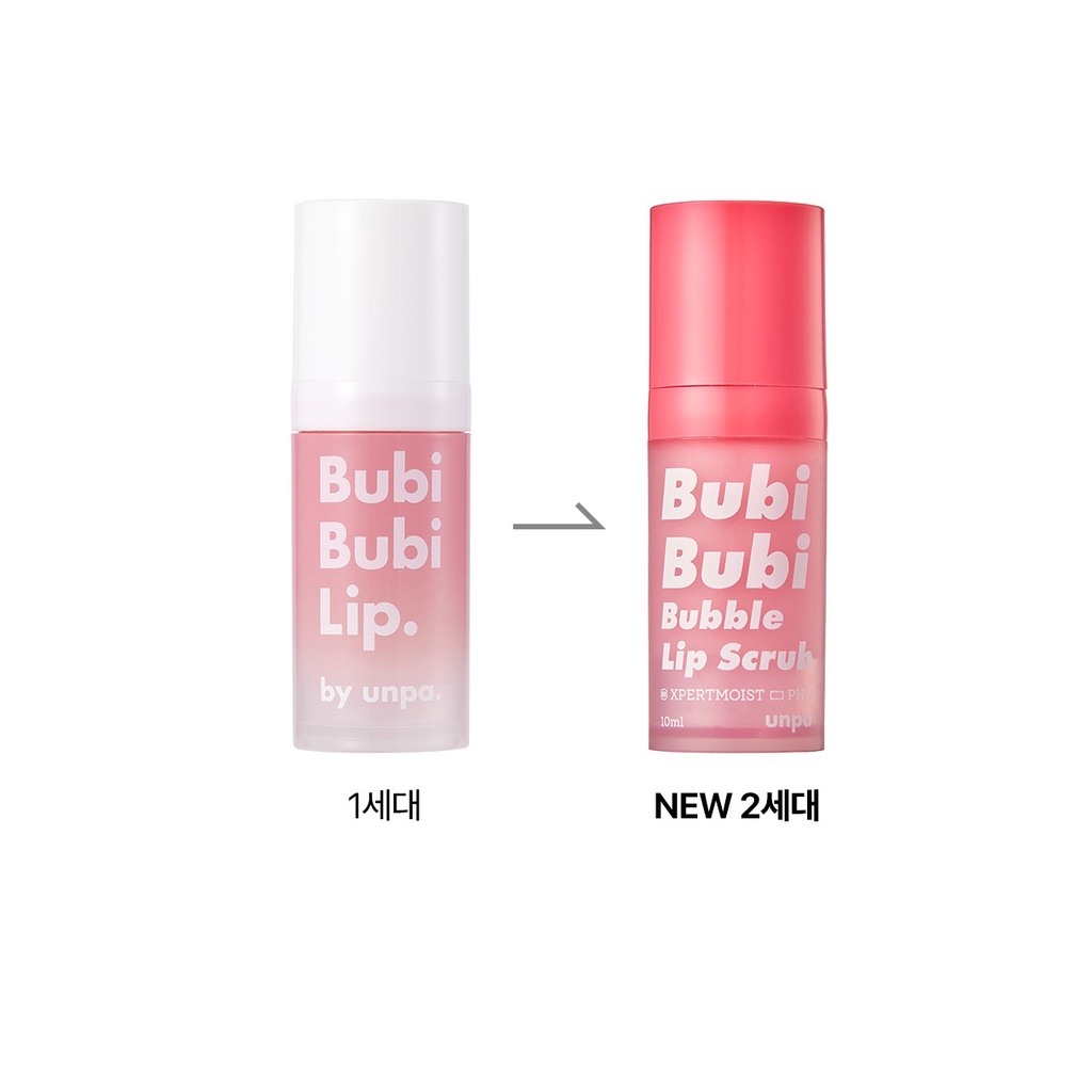 Tẩy tế bào chết môi Unpa Bubi Bubi Lip Hàn Quốc 10g mẫu mới
