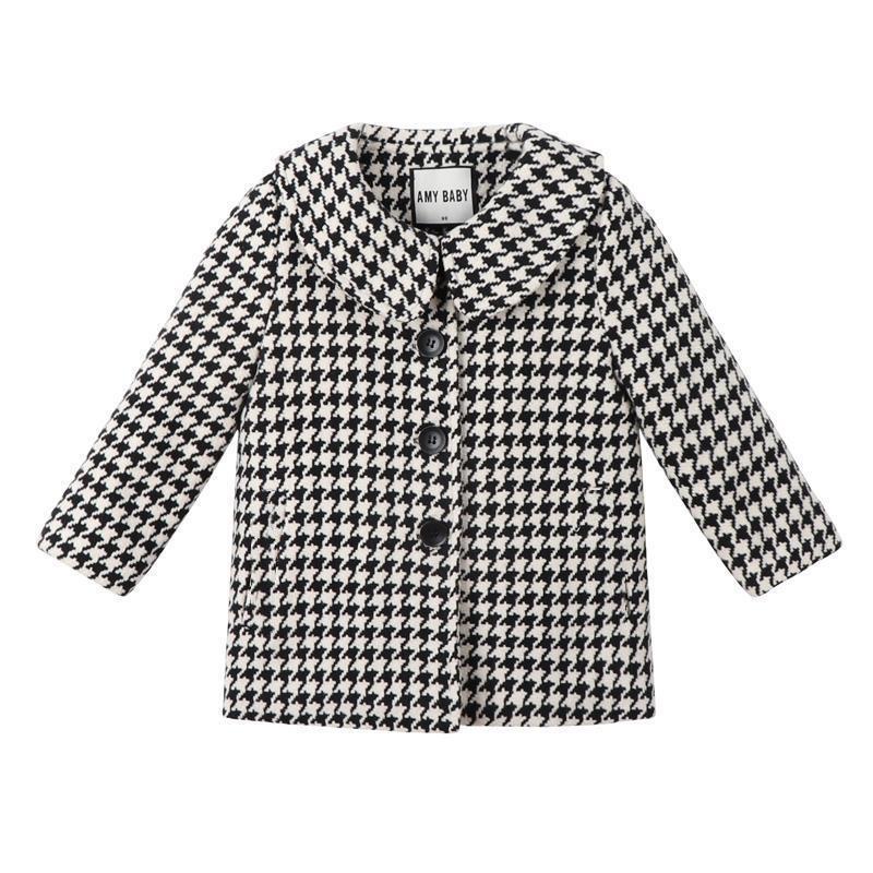 ✻Áo Khoác Cotton Xinh Xắn Dành Cho Bé✻Áo Khoác Len Dày Dặn Dáng Rộng Thời Trang Thu Đông Hàn Quốc 2022 Cho Bé Gái