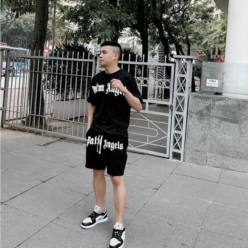 Bộ Thể Thao Nam Mùa Hè, Bộ Quần Áo Thun Nam In Chữ Phong Cách Hàn Quốc Chất Thun Cotton Mềm Mịn - BN290 - Azila | BigBuy360 - bigbuy360.vn