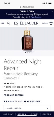 [AUTH-MINI] Serum Estee Lauder Advanced Night Repair Minisize