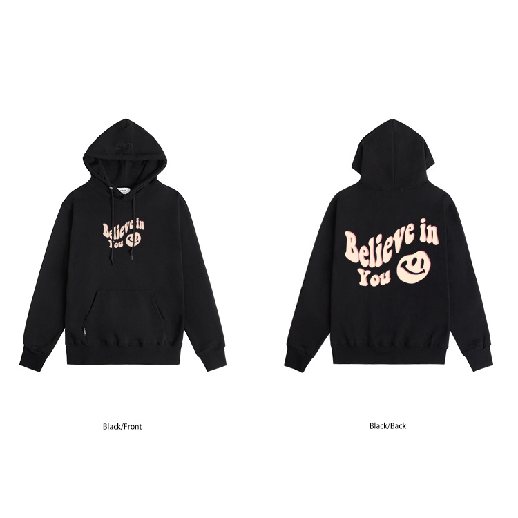 Áo Hoodie Nỉ Bông Mũ Rộng In Chữ Believe In You 2S Clothing, Áo Hoodie Chất Nỉ Bông Dày Dặn TV5056
