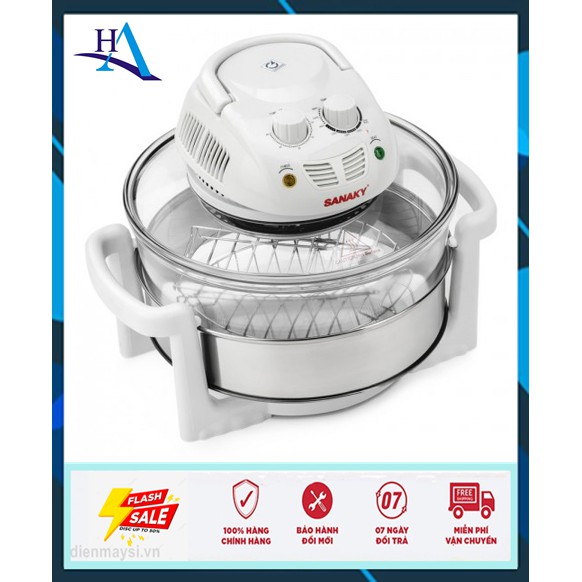 Lò Nướng Thủy Tinh SANAKY VH-158T (Miễn phí giao tại HCM-ngoài tỉnh liên hệ shop)