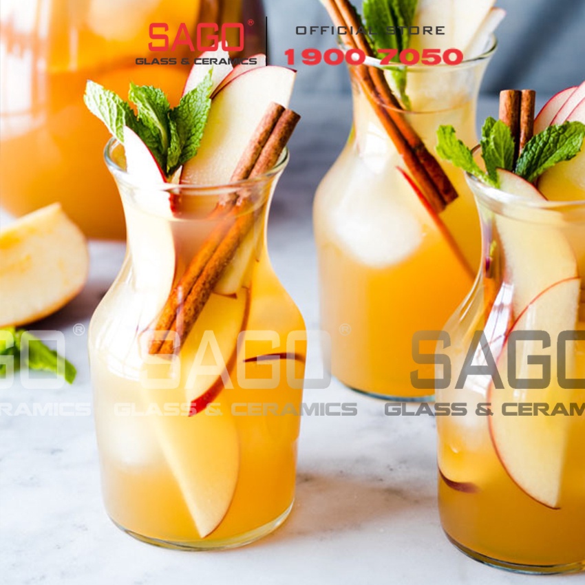 Bình Thủy Tinh Cắm Hoa Để Bàn Cao 9.8cm , 12.5cm | Tùy Chọn Chiều Cao