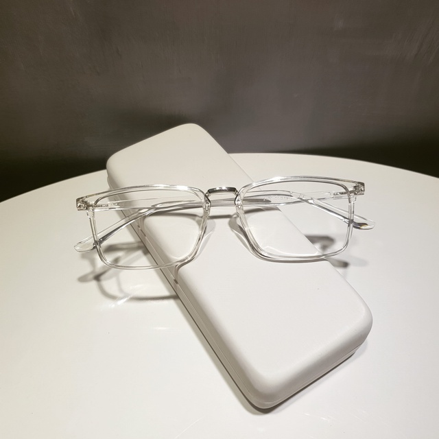Gọng kính cận nam nữ Qiwa Eyewear, gọng kính mắt nhựa dẻo mắt vuông màu sắc thời trang- 2165 | BigBuy360 - bigbuy360.vn