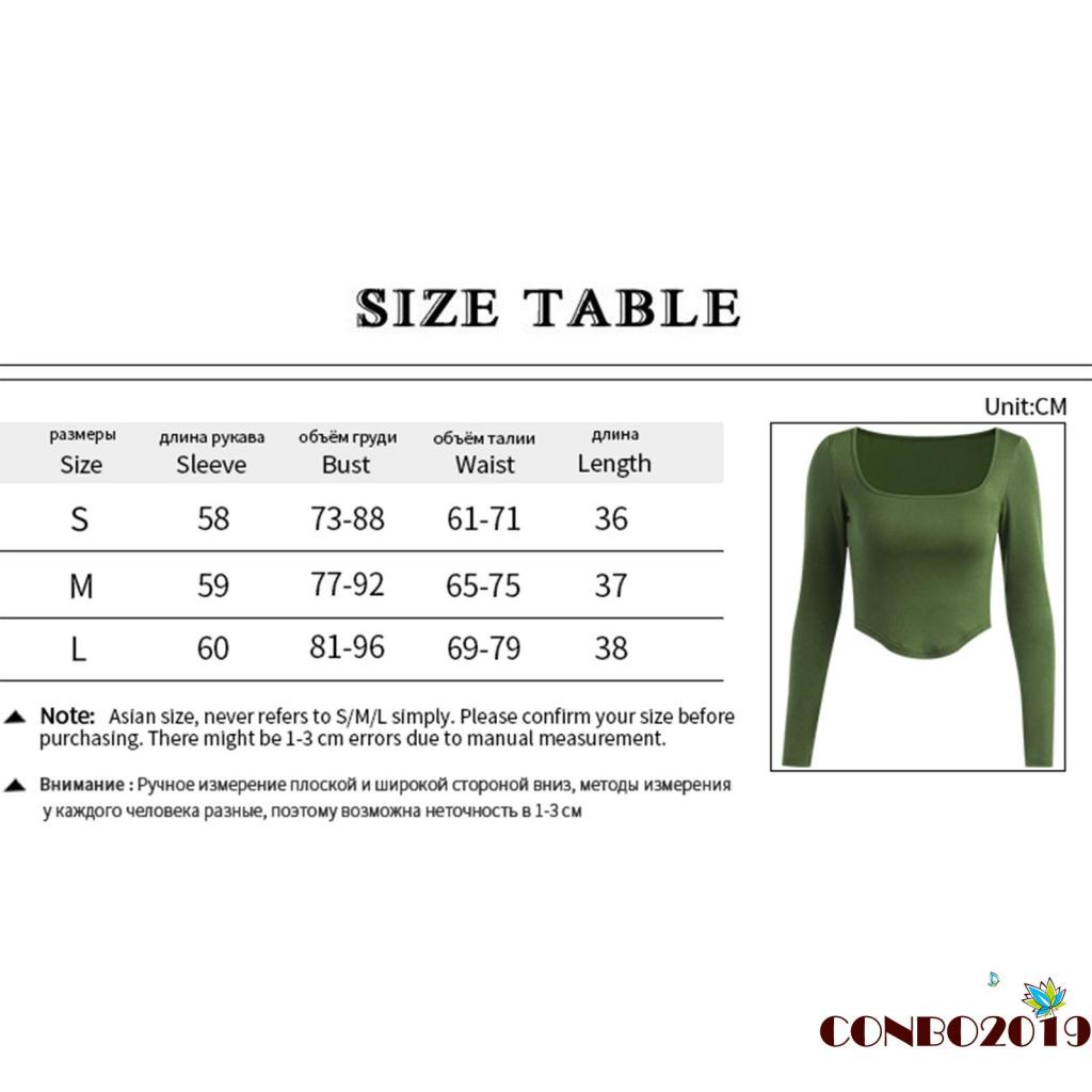 Áo Thun Dệt Kim Tay Dài Cổ Chữ U Màu Sắc Đơn Giản Cho Nữ