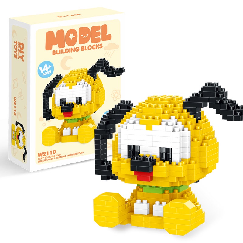 Mô Hình lắp ráp Bộ đồ chơi 3D xếp hình nhân vật hoạt hình dễ thương