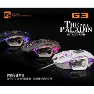 Chuột Có Dây R8 G3 Có Đèn LED