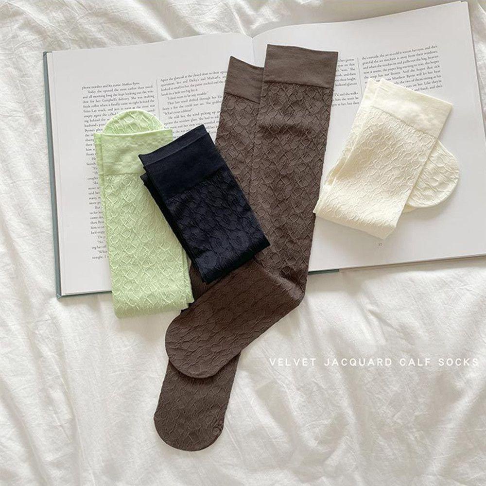 Tất Nhung DàI Qua GốI ThờI Trang Cho Nữ