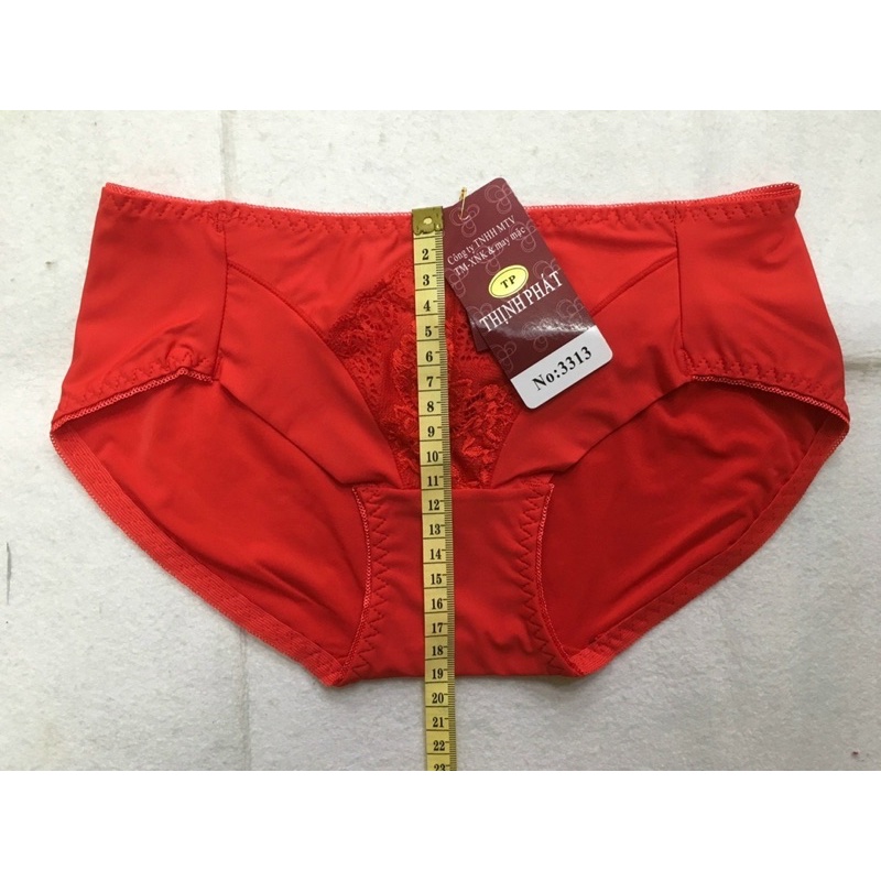10 Quần lót nữ thun lạnh phối ren (3313) HT hiệu Thịnh Phát.