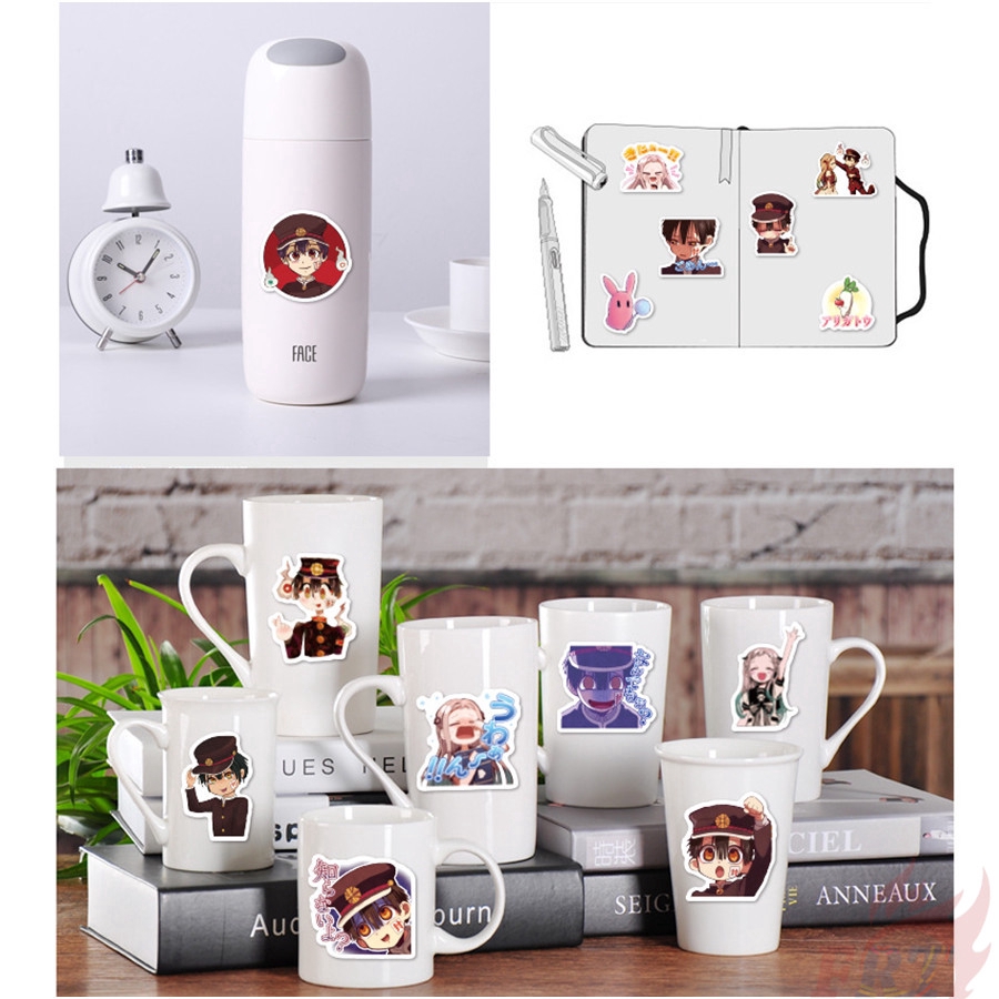 ❉ Toilet-bound Hanako-kun - Anime Stickers ❉ 40Pcs/Set DIY Decals Stickers for Album Diary Laptop Scrapbooks Skateboard