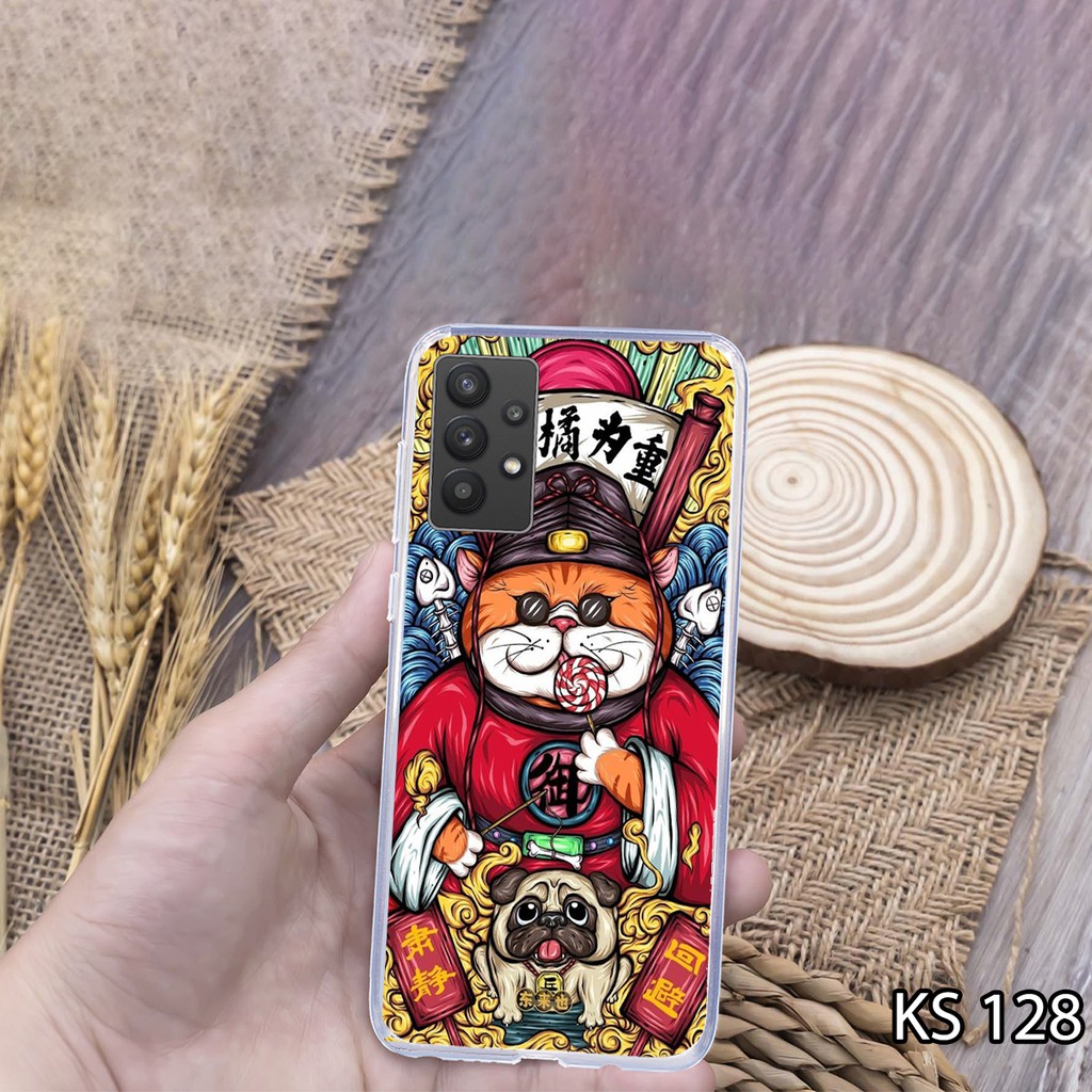 [NEW] Ốp lưng Samsung A32/A52/A72 - in hình người máy và mèo sơn dầu nhiều màu sắc_KINGSTORE.HN_Ốp SS A32/A52/A72