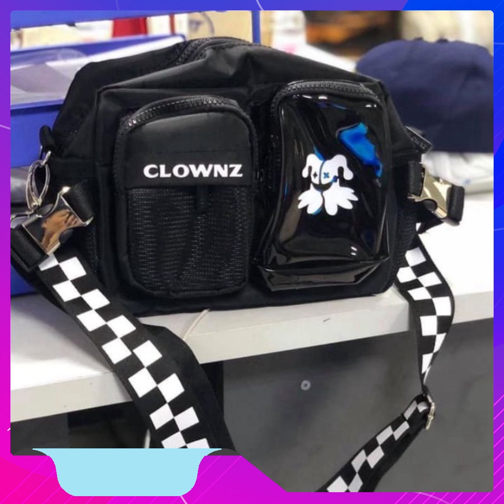 Túi đeo chéo local brand Clownz Utility Satchel New Logo unisex freestyle hàng chính hãng ( chuẩn real ) Shop balo_5035