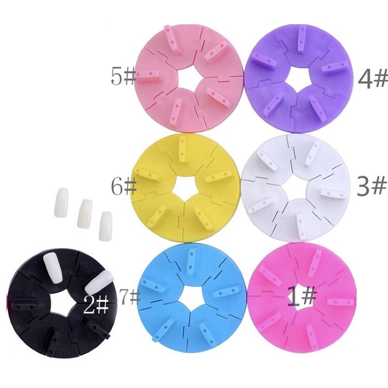 Hộp 5 đế hoa sen tập vẽ , tập sơn nail