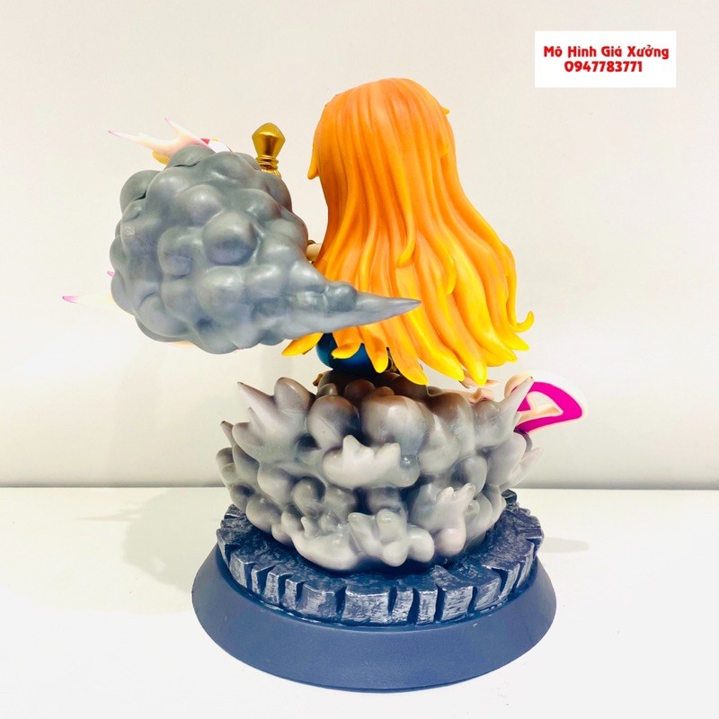 Mô Hình Hoa Tiêu Nami trạng thái chiến đấu  Cao 18cm - Tượng Figure Miêu Nữ One Piece Vua Hải Tặc