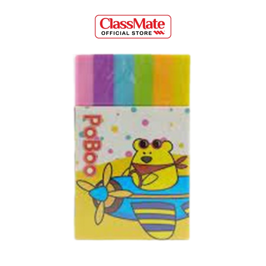 Tẩy Poboo CLASSMATE Độ Bền Dẻo Cao, Làm Sạch Nhanh Chóng Các Vết Chì Đen, An Toàn Cho Bé CL-ER112