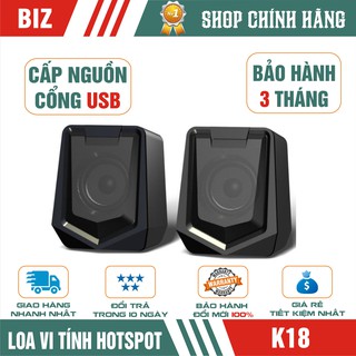 Loa vi tính 2.0 multimedia speaker k18 - hàng chính hãng