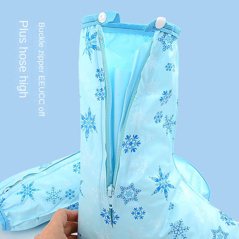 ♛Ủng Đi Mưa Chống Thấm Nước Chống Trượt Họa Tiết Hoạt Hình Disney Dành Cho Bé