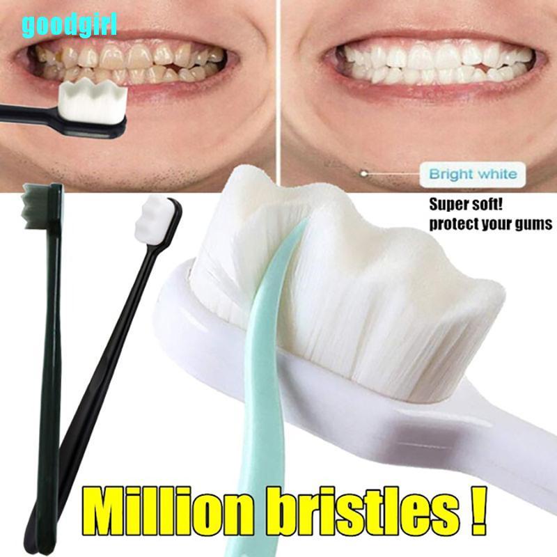 [Hàng mới về] Bàn chải đánh răng thiết kế lông siêu mịn thân thiện với môi trường thoải mái dành cho người trưởng thành