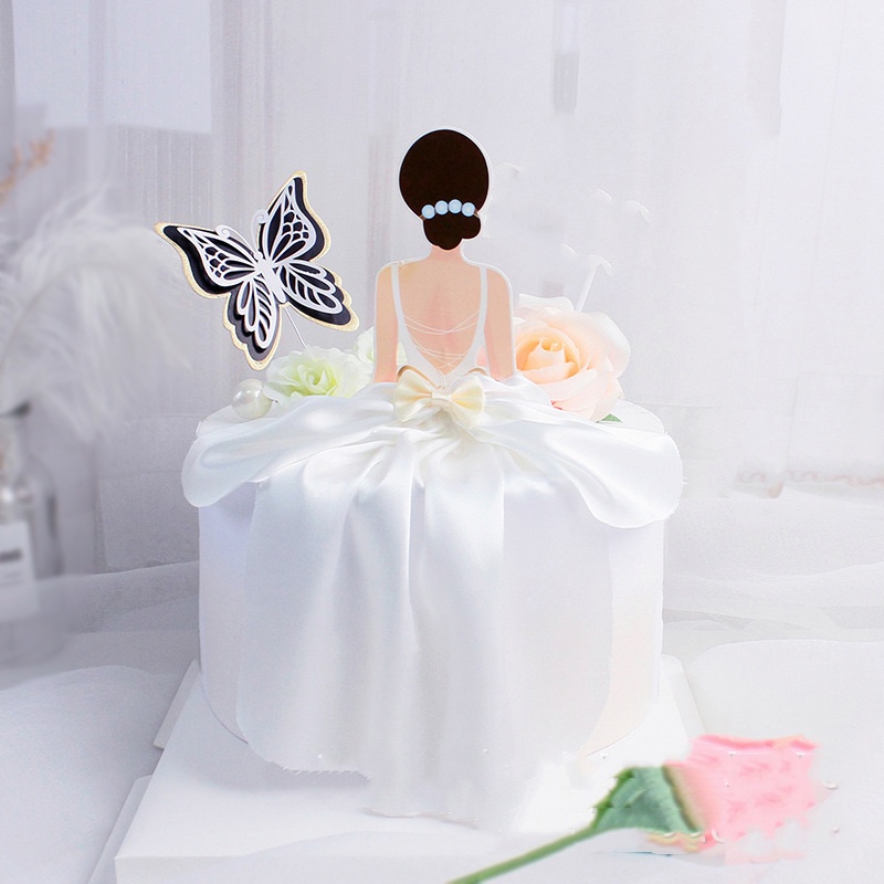 Topper Cắm Trang Trí Bánh Kem Chữ Happy Birthday