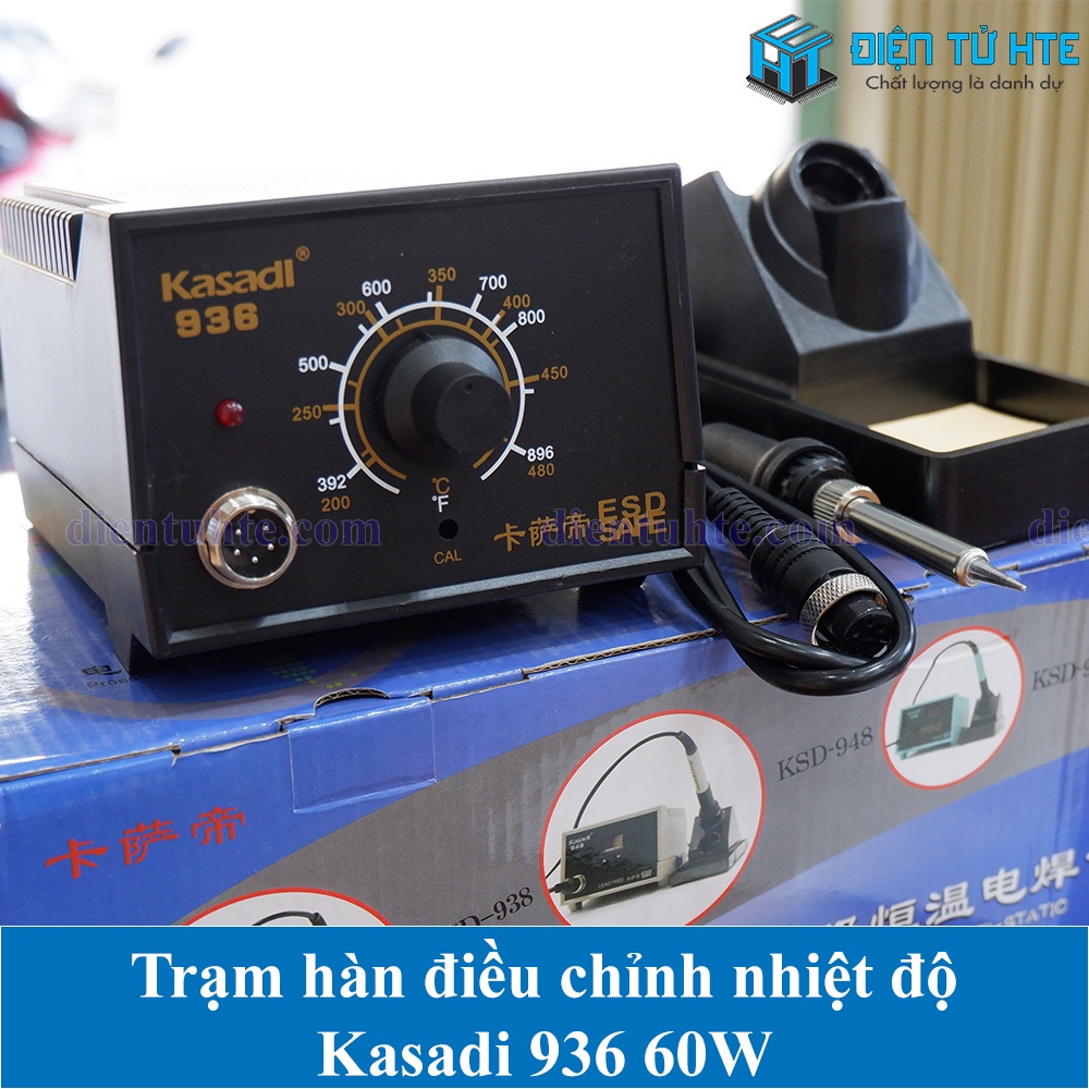 Máy hàn thiếc điều chỉnh nhiệt độ KASADI KSD 936 60W