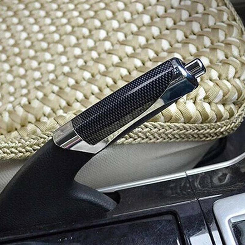 High Quality Luxury Carbon Fiber Texture Car Handbrake Protector Cover