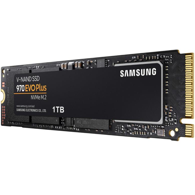 Ổ cứng SSD M2-PCIe 1TB Samsung 970 EVO Plus NVMe 2280