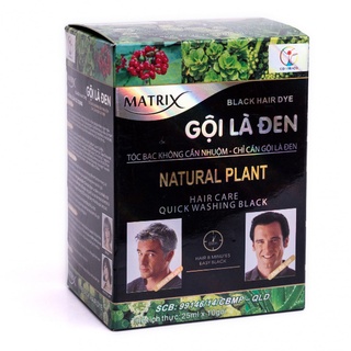 Gội là đen Matrix Gói
