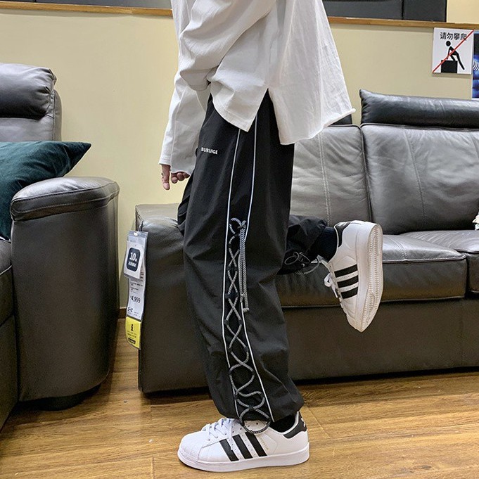 Quần dài thể thao dây rút phong cách cổ điển dành cho nam