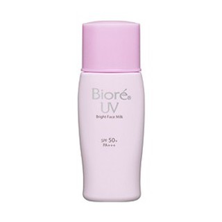 KEM CHỐNG NẮNG SÁNG HỒNG MỊN MÀNG BIORE UV BRIGHT FACE MILK SPF 50 30ML