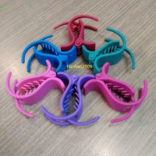 Kẹp tóc càng cua nhám 3 răng, 5 răng