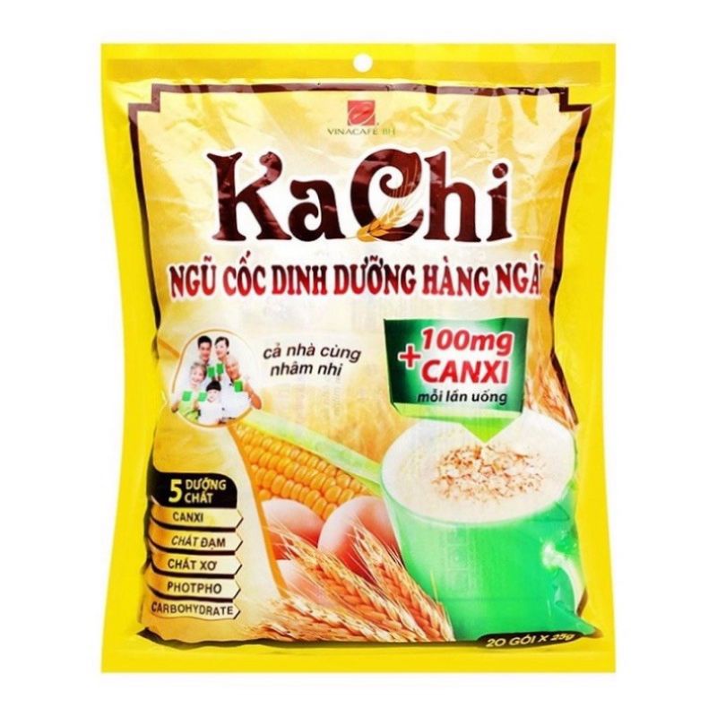 Ngũ cốc dinh dưỡng VinaCafé B'Fast Kachi bịch 500g