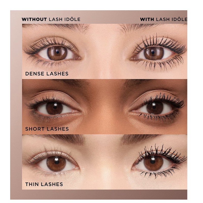 Mascara dày và dài mi và cong mi Lancome 8ml