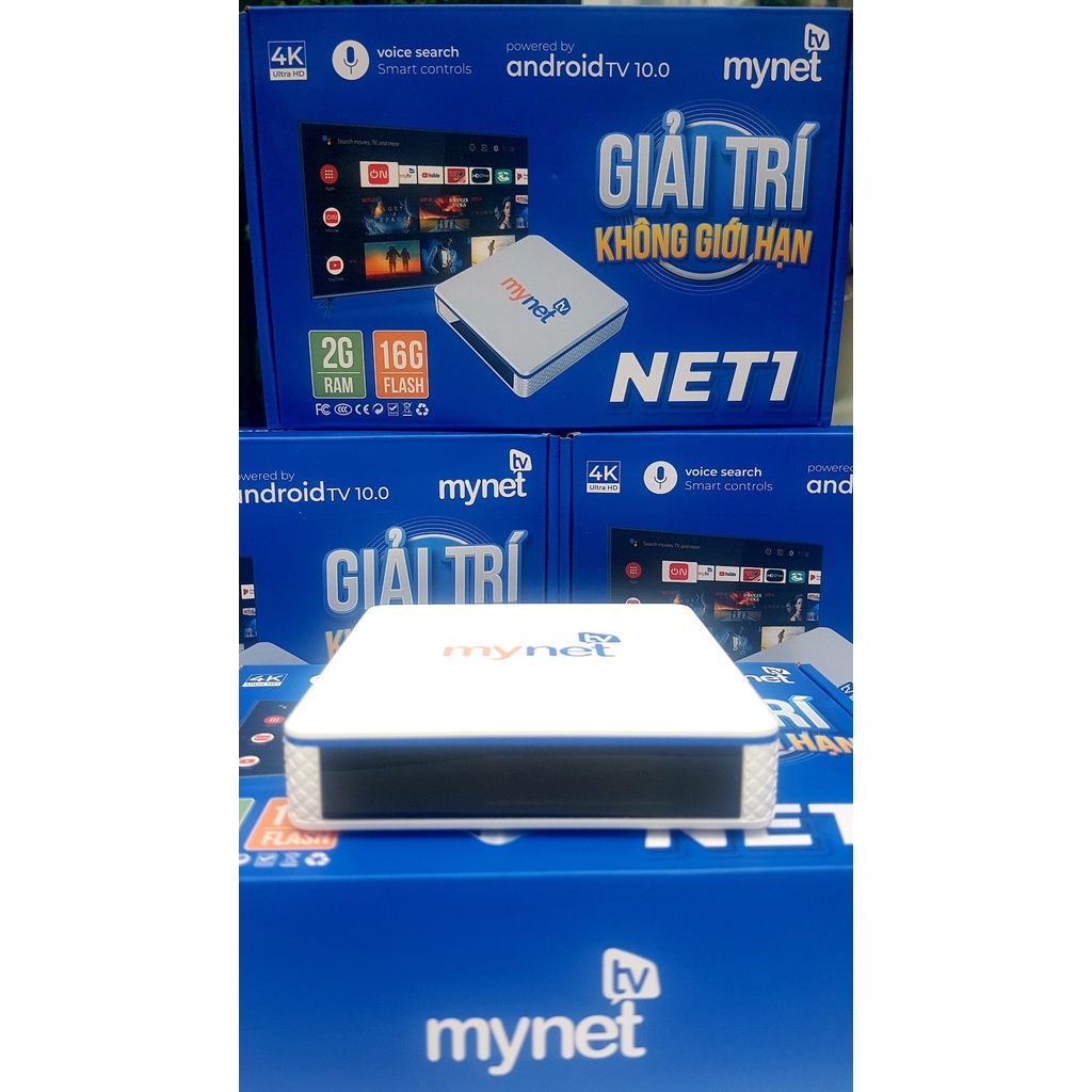 Android tivi box mytv net mynet 2H ram 2G rom 16G , Hệ điều hành Android 10, BLUETOOTH | Chính Hãng