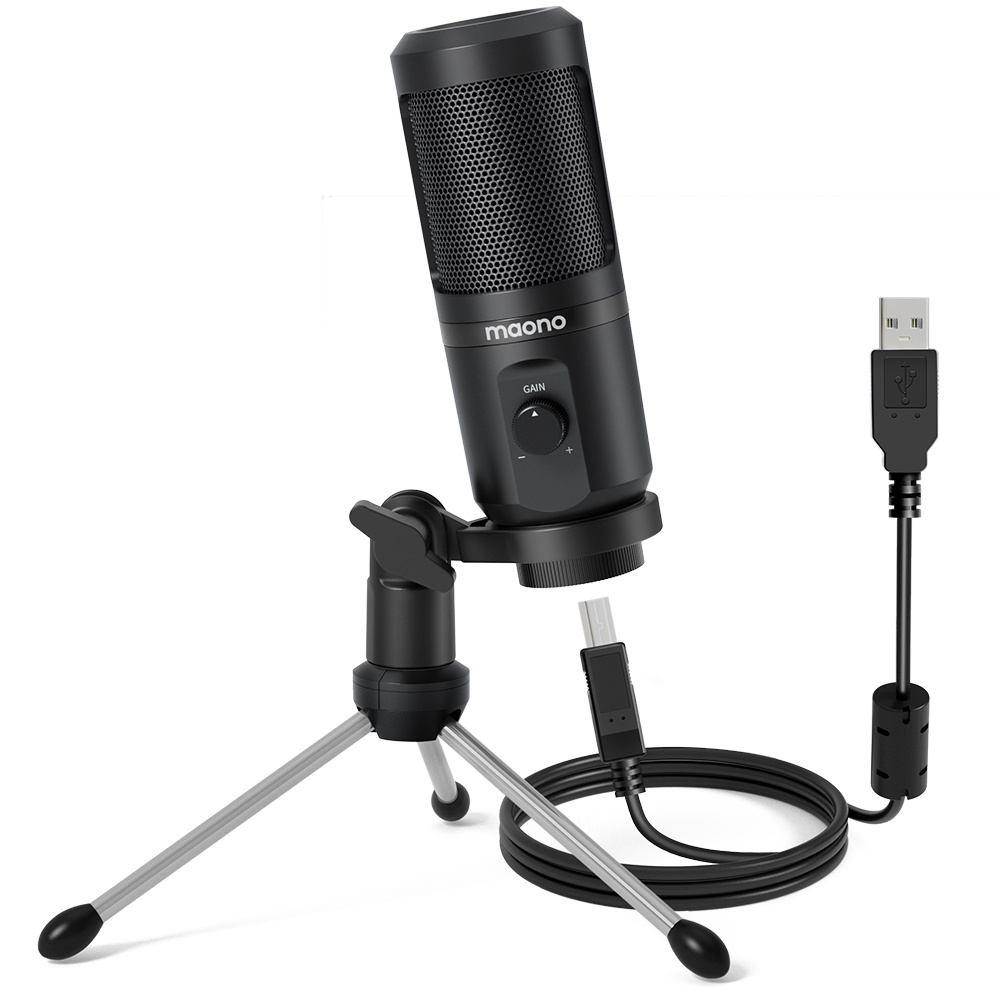 Micro MAONO AU-PM461 chất lượng cao tiện lợi Microphone USB