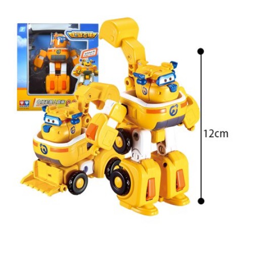 Đồ chơi đội bay siêu đẳng Super wings máy bay mini Donnie Thông Minh và robot cỡ nhỏ đồ chơi trẻ em