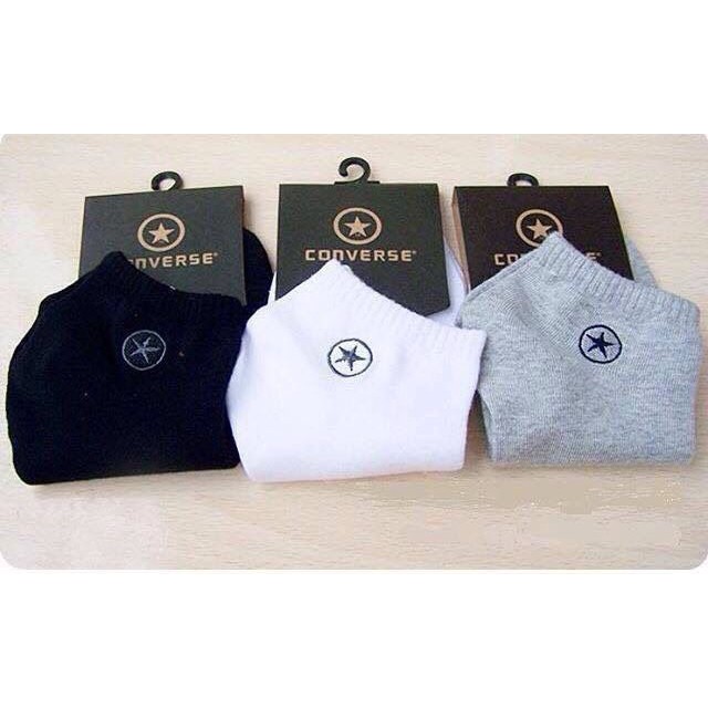 Set 3 đôi tất conver cổ ngắn siêu thoáng