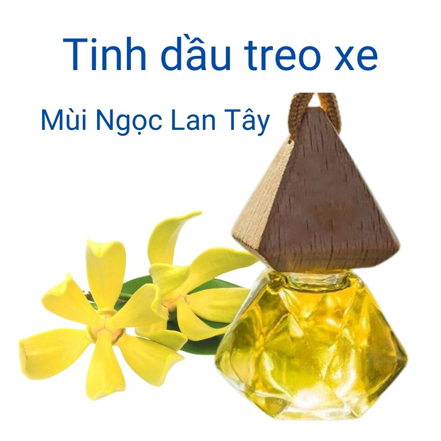 Tinh dầu treo xe ô tô mùi Ngọc Lan Tây thiên nhiên nguyên chất treo tủ quần áo treo phòng ngủ lọ treo 7ml MỘC Mitauto