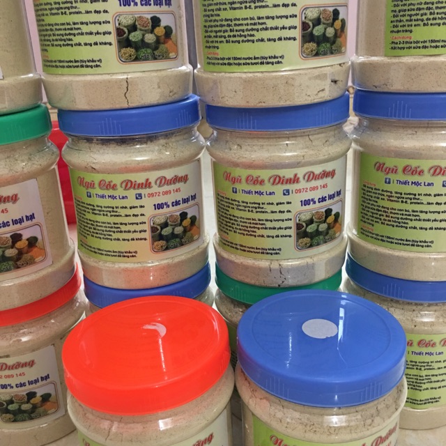 Combo 10 bột chùm ngây,1 ngũ cốc