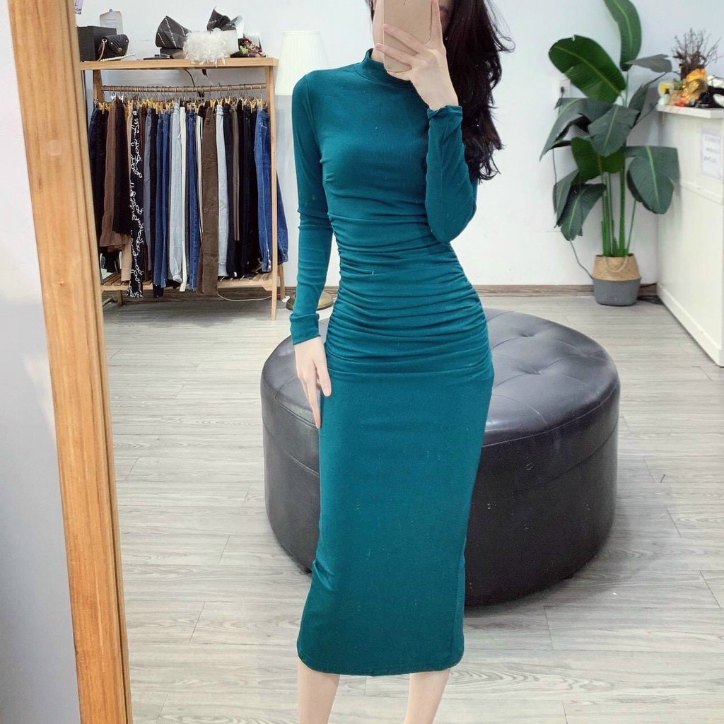 Đầm Váy Body Sang Chảnh Đầm Dự Tiệc Chất Thun Mã KH025 | BigBuy360 - bigbuy360.vn