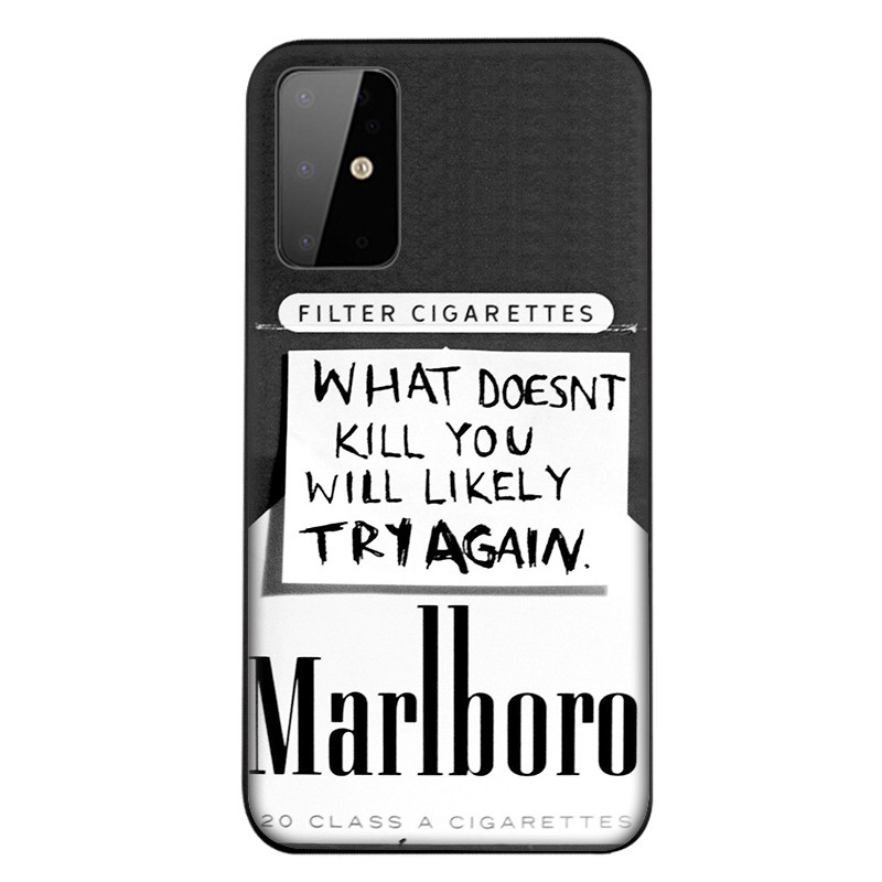 Samsung Galaxy S10 S9 S8 Plus S6 S7 Edge S10+ S9+ S8+ Casing Soft Case 61SF Marlboro mobile phone case