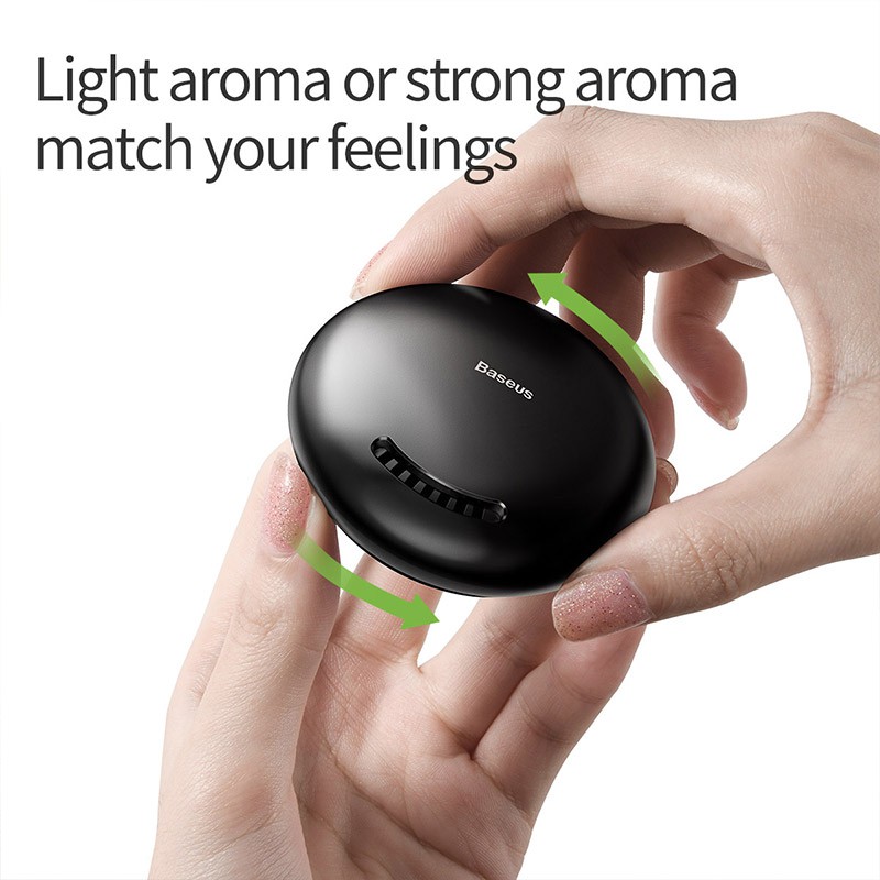 Nước hoa khô Baseus Smile Vehicle Mounted Aroma Diffuser hương thiên nhiên thiết kế sang trọng cho ô tô