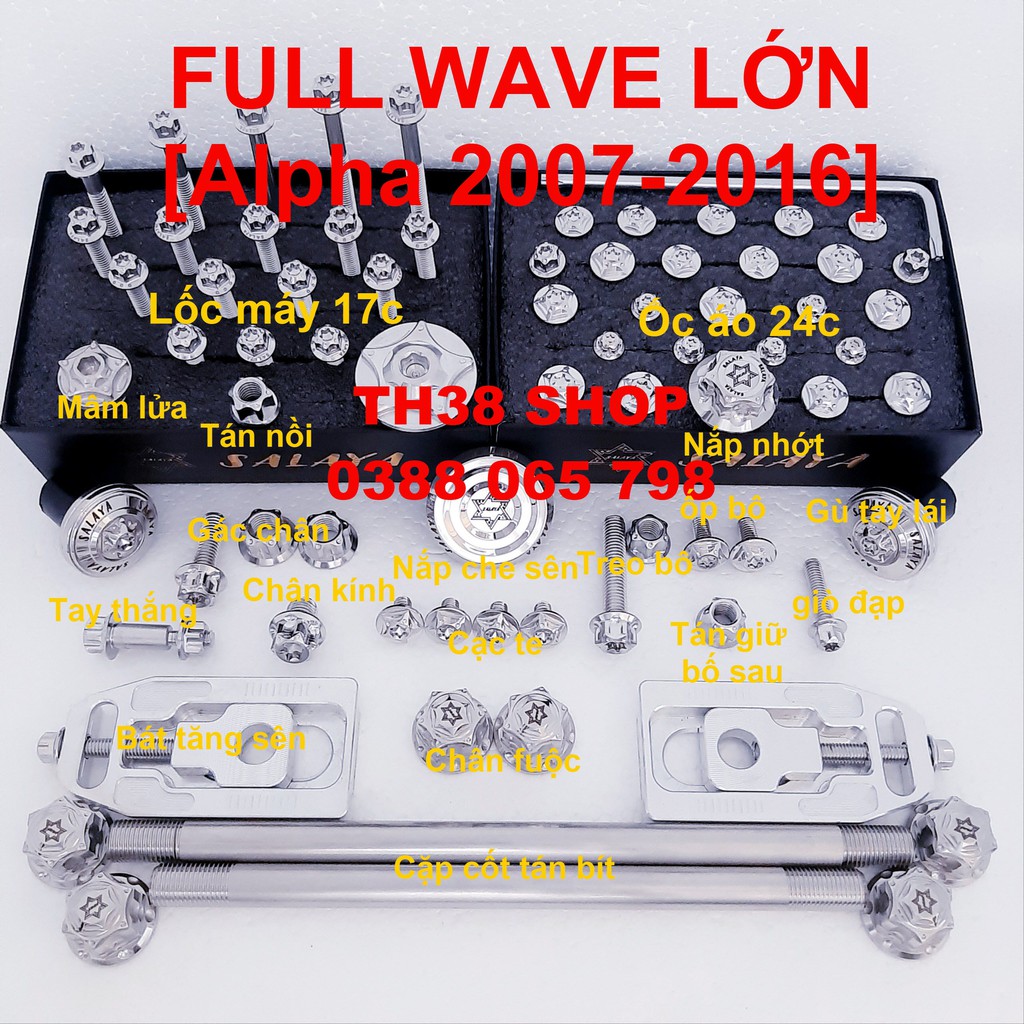 full ốc salaya wave lớn [wave alpha 2007-2016]