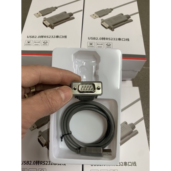 Cáp chuyển USB to COM UNITEK Y-105