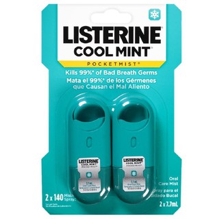 Bộ 2 Chai Xịt Thơm Miệng Listerine