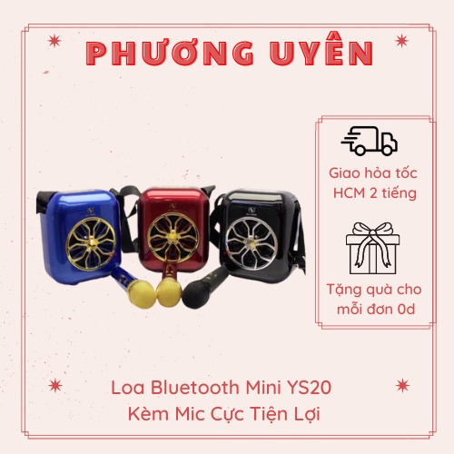 Loa Bluetooth Mini YS20 Kèm Mic Cực Tiện Lợi